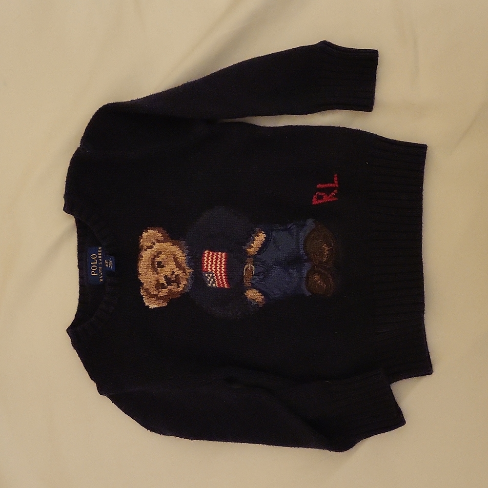 Toddler Polo Ralph Lauren Teddy Sweater
